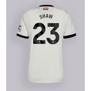 Manchester United Luke Shaw #23 Rezervni Dres 2024-25 Kratak Rukavima